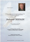 Loučíme se s panem Bohumírem Seidlerem