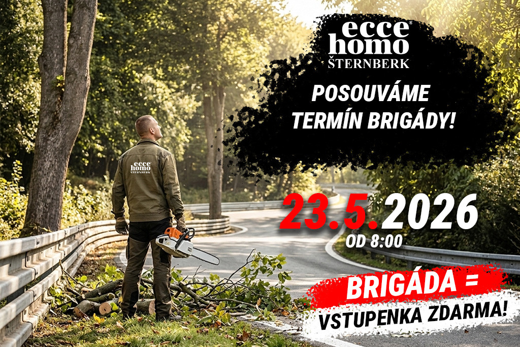 Letošní poslední brigáda na trati Ecce Homo 23.5.2026 - ZMĚNA TERMÍNU 